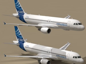 a320-200 airbus Modello 3D