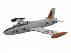 aermacchi mb-326 Modello 3D