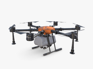 Agricultural drone V2 Modello 3D