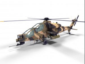 agusta a129 mangusta Modello 3D