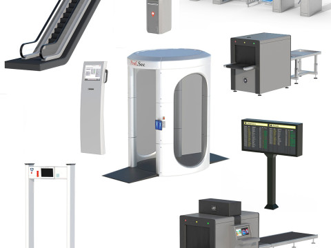 Airport Collection 1 Modello 3D