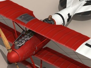 albatros dva jasta 18 Modello 3D
