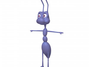 ant cartoon Modello 3D