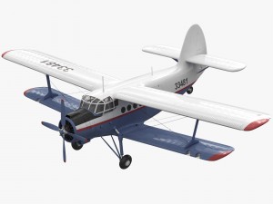 antonov an-2 Modello 3D