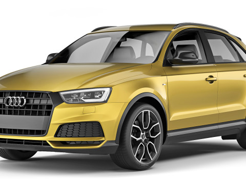 Audi Q3 S-Line 2016 Modello 3D