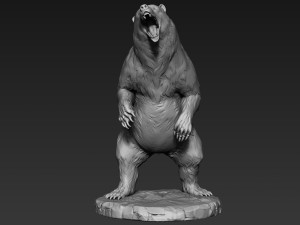 bear zbrush Modello 3D