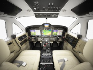 beechcraft king air c90gtx interior Modello 3D