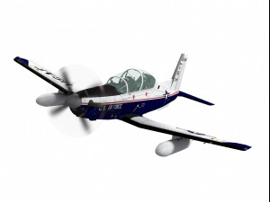 beechcraft t-6 texan ii Modello 3D