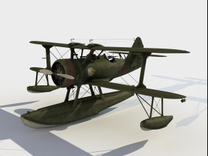 Beriev Be-2 Modello 3D