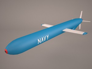 bgm-109c block iii tomahawk Modello 3D