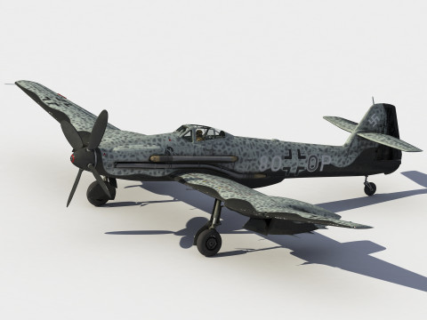 Blohm Voss BV 155 Modello 3D