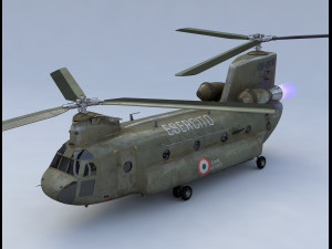 boeing ch 47 chinook airlift Modello 3D