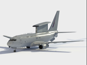 Boeing E-7A Wedgtail Modello 3D