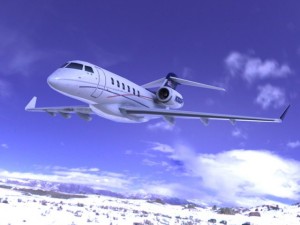 bombardier challenger 300 Modello 3D