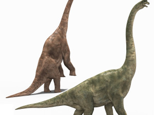 brachiosaur forever - 8k Modello 3D