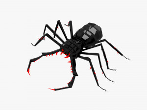 Bug low poly Modello 3D