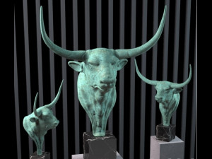 Bulls Modello 3D