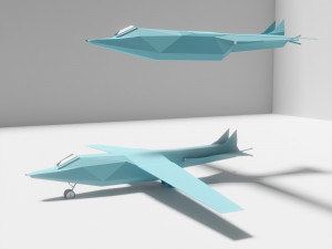 Cartoon airplane Modello 3D