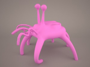 Cartoon crab Modello 3D