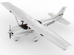 cessna 172 skyhawk Modello 3D
