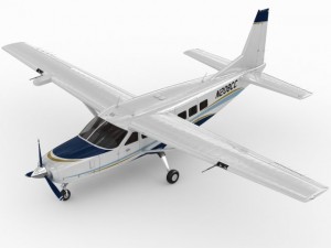 cessna 208 caravan Modello 3D