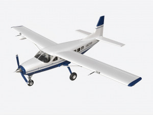 Cessna Caravan Modello 3D