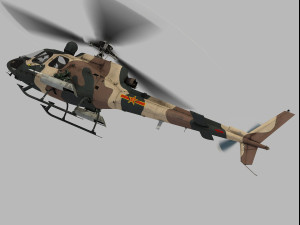 Changhe Z-11 WA Modello 3D