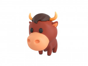 Character050 Bull Modello 3D