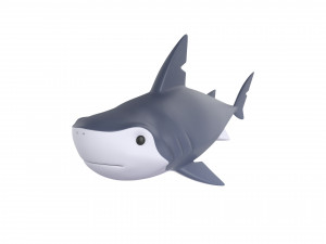 Character073 Shark Modello 3D