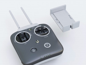 Control panel for quadrocopter Modello 3D