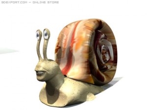crazy snail thing Modello 3D