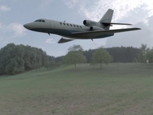 dassault falcon 50 Modello 3D