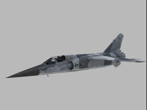 Dassault Mirage F-1 C Modello 3D