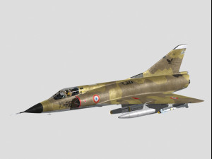 Dassault Mirage III C Modello 3D