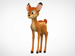 deer cub Modello 3D
