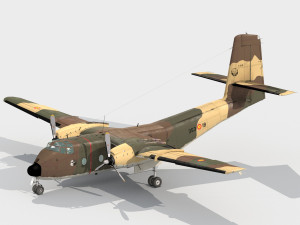 DeHavilland Canada DHC-4 A Caribou Modello 3D