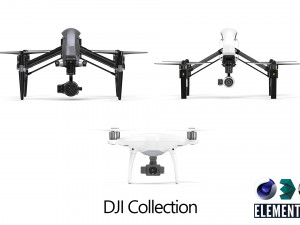 dji collection Modello 3D