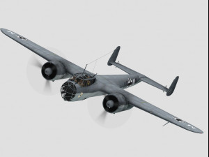dornier do-17 Modello 3D
