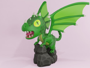 Dragon 001 Modello 3D