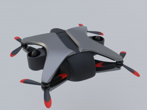 Drone 6x Modello 3D