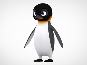 Emperor Penguin Modello 3D
