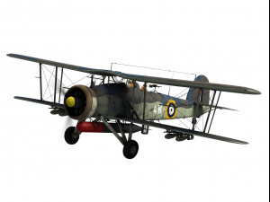 fairey swordfish Modello 3D