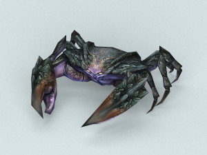 fantasy monster crab Modello 3D