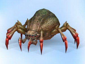 fantasy spider Modello 3D