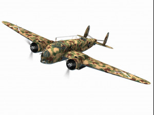 fiat br20 cicogna Modello 3D