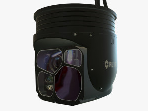 flir star safire 380 hdc Modello 3D