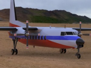 fokker f27 Modello 3D