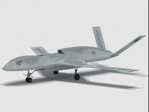 general atomics mq-20 avenger Modello 3D