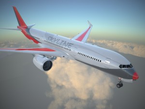 Generic Jet Airliner Modello 3D