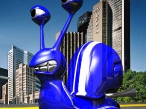 gordini snail toon Modello 3D